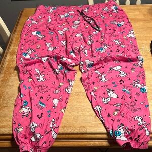 Peanuts lounge or sleep pants. Size 2XL.